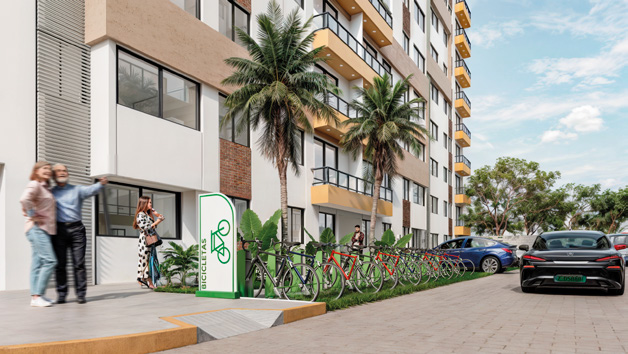 Zona de bicicletas